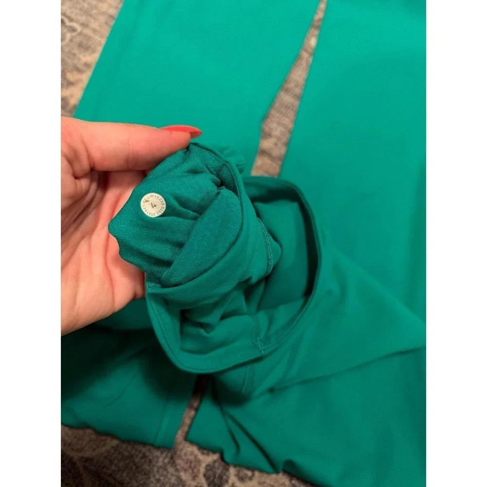 Lululemon Groove NuLu High Rise Flare Pant Green